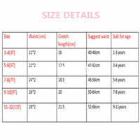 6PCS/Lot Kids Underwear Baby Girls Panties Cotton Floral Print Toddlers Shorts Briefs Cute Kid Panties Children's Underpants
