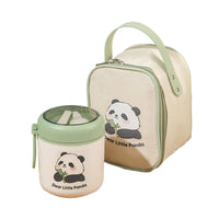 Insulated Breakfast Cup Vacuum Insulated Lunch Box Soup Cup Portable Breakfast Porridge Cup With Lid Sealed Soup Bowl