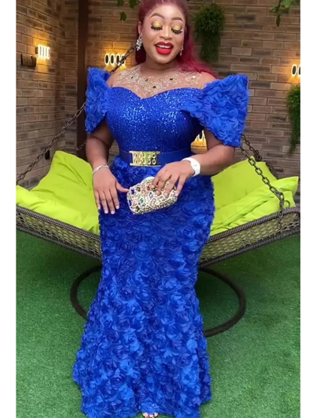 Plus Size Evening Dresses for Women African Luxury Sequin Gown Elegant Mega Mart Center Plus Size Evening Dresses for Women African Luxury Sequin Gown Elegant Mega Mart Center