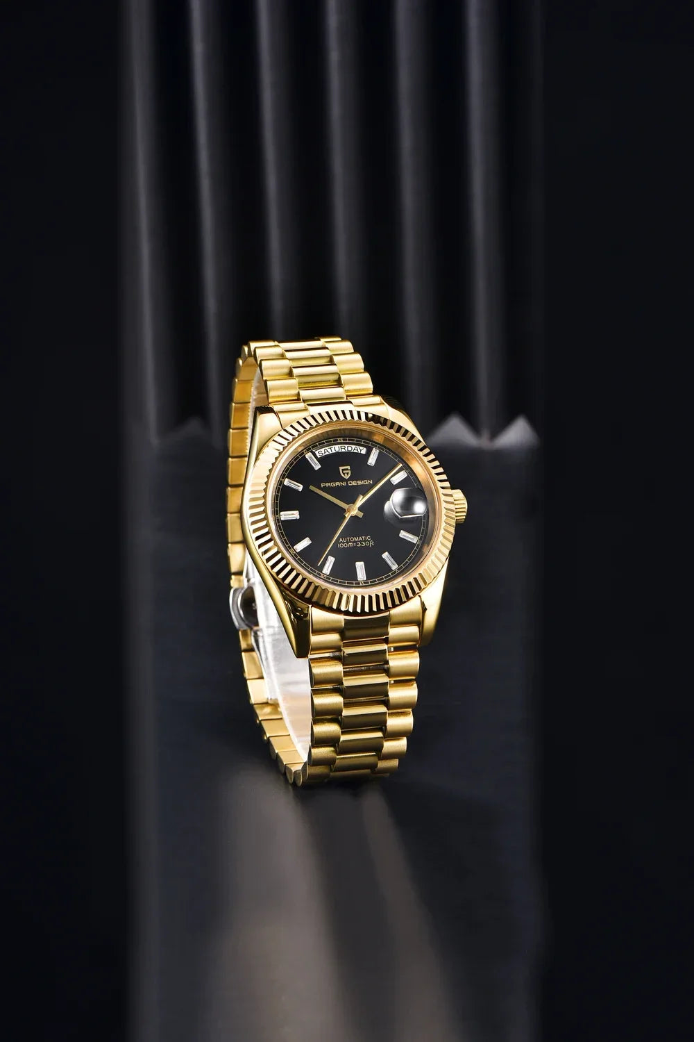 2025 New PAGANI DESIGN Luxury Men Mechanical Watches Rose Gold Automatic Watch For Men AR Sapphire Mirror Sports Clock Man Gifts