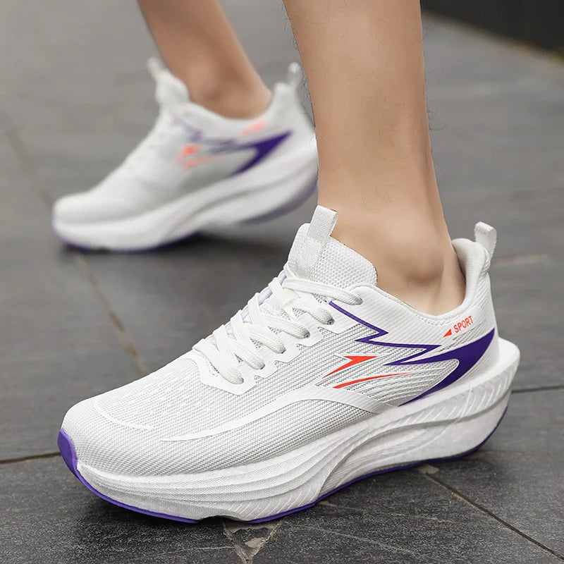Women Comfortable Sports Anti-slip Walking Sneakers Outdoor Men's Sports Running Shoes Casual Breathable Lightweight