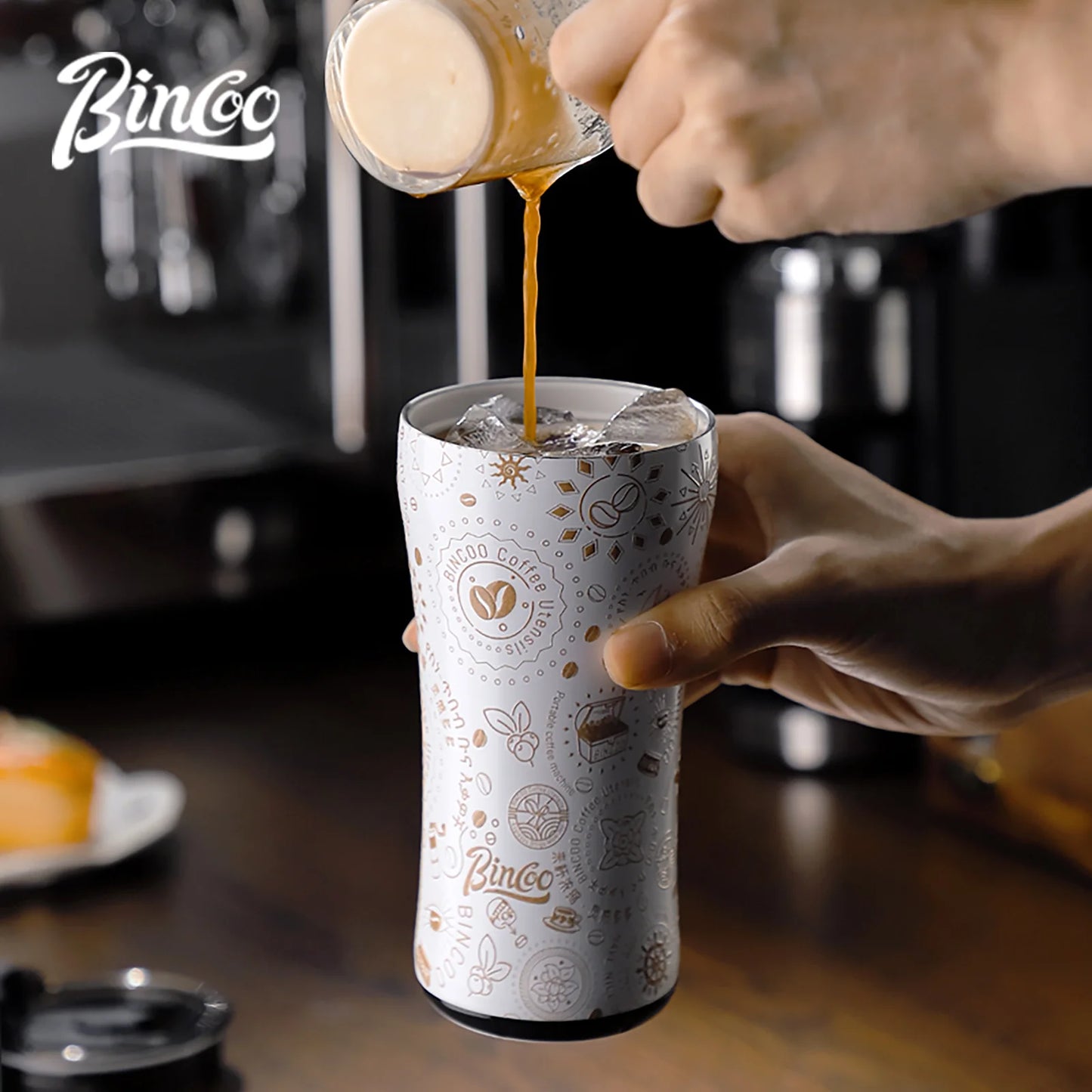 380ml Insulated Coffee Mug Stainless Steel Tumbler Water Thermos Vacuum Flask Mini Water Bottle Portable Travel Mug Thermal Cup