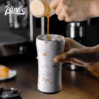 380ml Insulated Coffee Mug Stainless Steel Tumbler Water Thermos Vacuum Flask Mini Water Bottle Portable Travel Mug Thermal Cup
