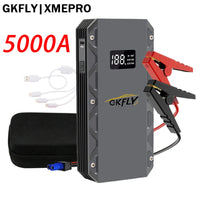 GKFLY Car Jump Starter Portable Power Bank 6000A/4000A/3000A Starting Device Car Booster Battery For Petorl Diesel Car