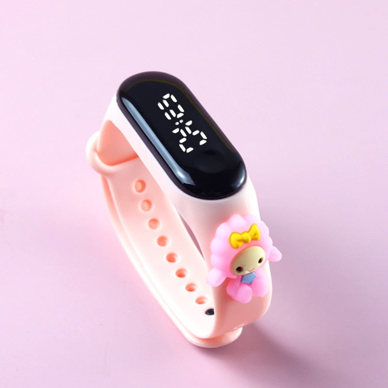 Relojes de moda para niños y mujeres, pulsera electrónica, reloj deportivo táctil LED, muñeca de Spiderman, reloj impermeable