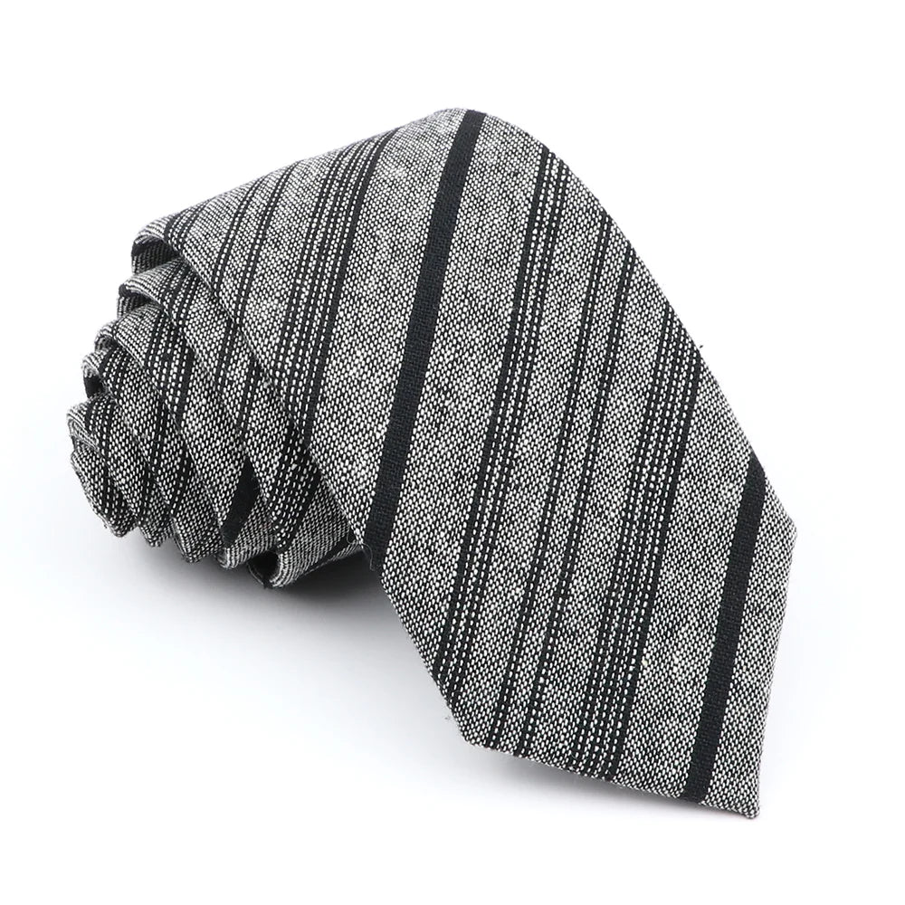New Design Cotton Tie Plaid Necktie Gift For Men Free Shipping Fashion Casual Man's Neckties Wedding Party Suits Print Cravat