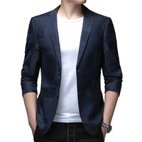 Jacket for Men Plus Big Size Oversize Black Man Suits and Blazers Fashion 2025 Menswear Elegant Clothing Coats High Quality New