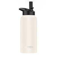 WATERSY 15oz/32oz Stainless Steel Thermal Mug with Handle, Large Capacity Insulated Tumbler Cup, Vacuum Flask Water Bottle