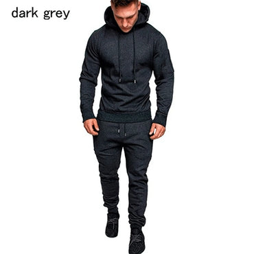 Men's fashion Sportswear jogging suit Men's hooded Sportswear suit hooded+sweatpants Sportswear