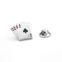 iGame Men's Fashion Brooch Lady's Lapel Pin Clothing Backpack Badge Quality Brass Material Music Car Animal Anchor Poker Design