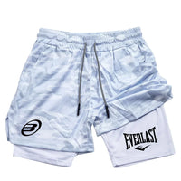 Men's fashionable shorts - Summer comfortable quick-drying sportswear - Men's dual-purpose shorts for fitness and jogging