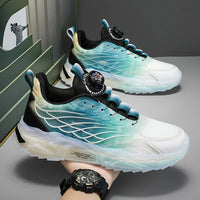 Men's Versatile and Breathable New Sports Shoes - Breathable Woven Upper with Stripesd Design, Light and Comfortable, Sports Shoes for Running, Training and Wear