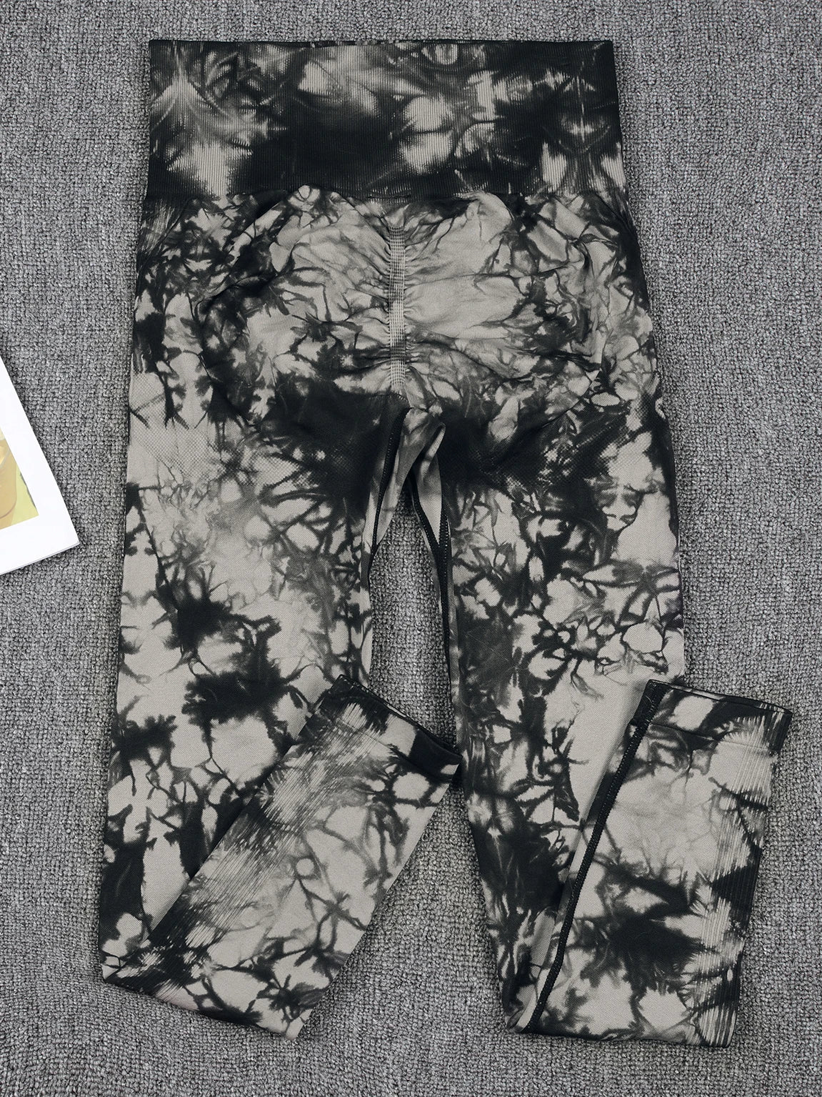 Sexy Booty Lifting Tie Dye Leggins Womens Gym High Waist Outdoors Skinny Stretch High Waist Seamless  Leggings Women Fitness