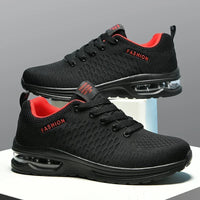 Mens Running Shoes Outdoor Sports Casual Mesh Tennis Shoes Lace-up Lightweight Gym Jogging Shoes for Men 2025 New Male Sneakers