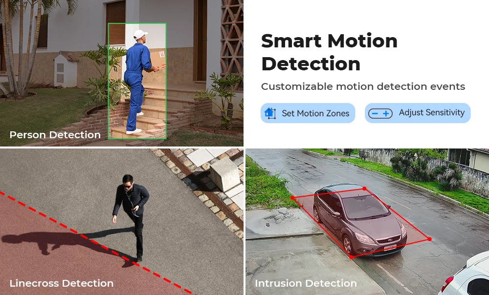 H.View 4K 5Mp 8Mp poe Cctv Security Camera System Home Video Surveillance Kit 8Ch Nvr Audio Outdoor Ip Camera xmeye app