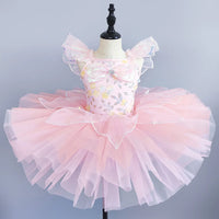 Summer Children Ballet Dress Baby Ballerine Dance Costumes Kids Dresses Tutu Girl Ballet Leotards Vestidos Party Girls Clothing
