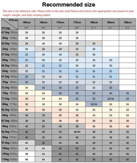 Men's Jeans Casual Long Straight Stretch Denim Pants Autumn Winter Classic Belted Jeans Korean Fashion Blue Black Jean Trousers