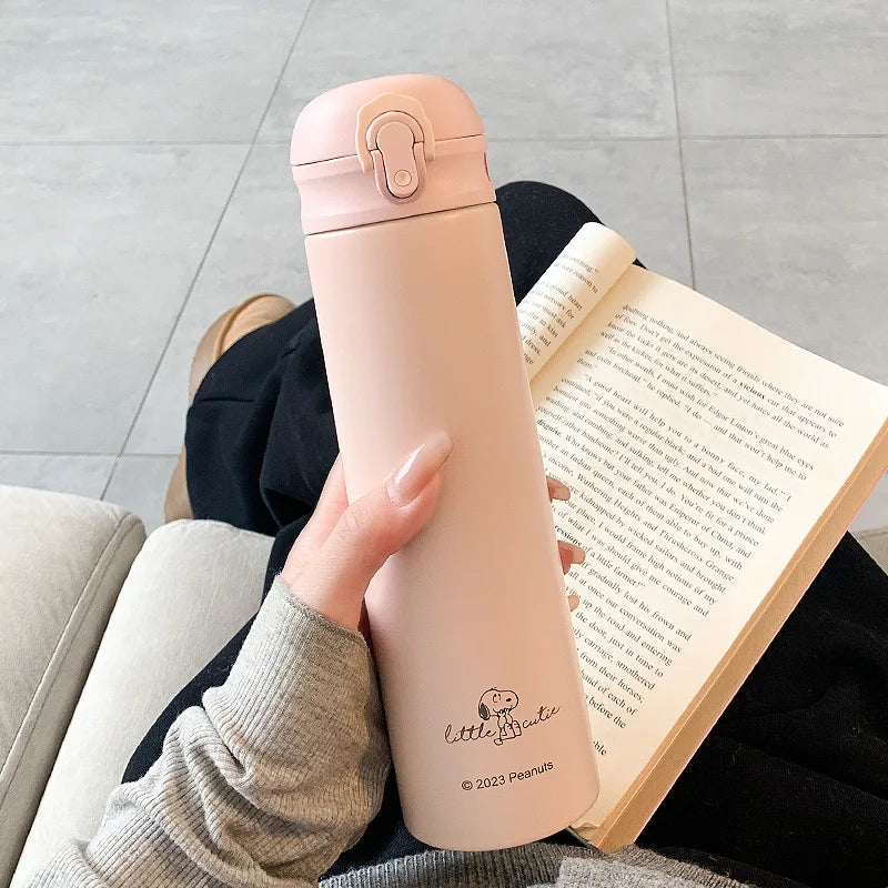 Insulated Cup For Girls 316 Stainless Steel Cup For Students Portable And Cute Straw Water Cup