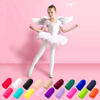 Student Kids Candy Solid Color Pantyhose Ballet Dance Tights Children Girls Velvet Stockings Sock Pants For Baby Girl Leggings