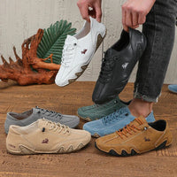 Durable Men's Running Shoes - Stylish High Top Design Women's Hiking Upper and Comfortable Rubber Sole Suitable for All Seasons