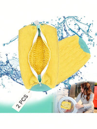 Machine Washable Shoe Washing & Drying Bag with Soft Fiber - Durable Polyester Laundry Protector for Shoes Adjustable Strap