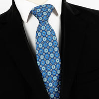 Fashion 8CM Mens Necktie Print Patterns Classic Neck Ties For Man Groom  Handfeel Polyester Necktie Business Wedding Accessories