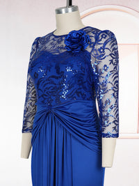 Plus Size African Party Dresses for Women Dashiki Sequin Sexy Bodycon Long Dress Elegant Turkey Muslim Wedding Evening Gown