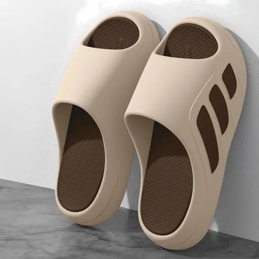 Women's Trendyy Outdoor Couple's Sandals Eva Non-Slip Wear-Resistant Slippers for Men and Women Indoor Home Silent Slippers