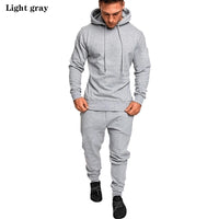 Men's fashion Sportswear jogging suit Men's hooded Sportswear suit hooded+sweatpants Sportswear