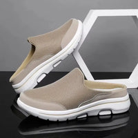 Ngouxm Men Slippers Summer Breathable Home Indoor Slippers Men Thick Bottom Slides Fashion Couple Walking Shoes Chanclas Hombre