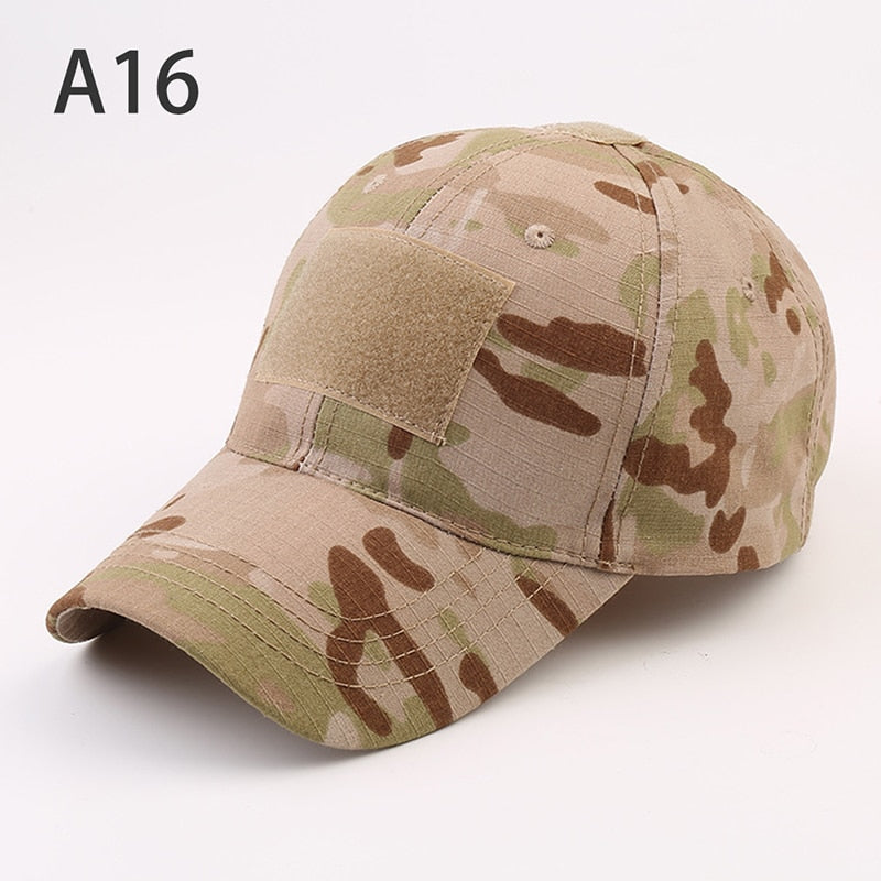 1PCS Military Baseball Caps Camouflage Tactical Army Soldier Combat Paintball Sun Hats