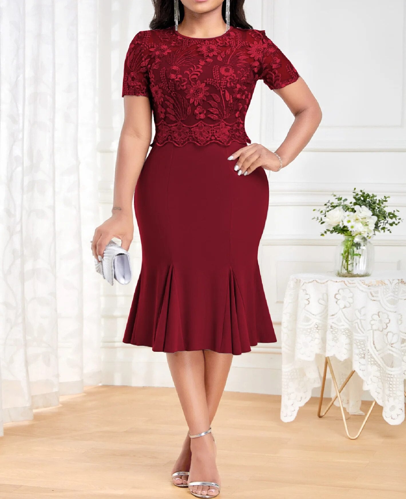 sachin and babi light blue dress What To Wear To Elegant Occasions This Summer main image 0