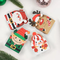 24PCS Party Favor Boxes for Party Decorations Christmas Favor Candy gable treat paper gift box container