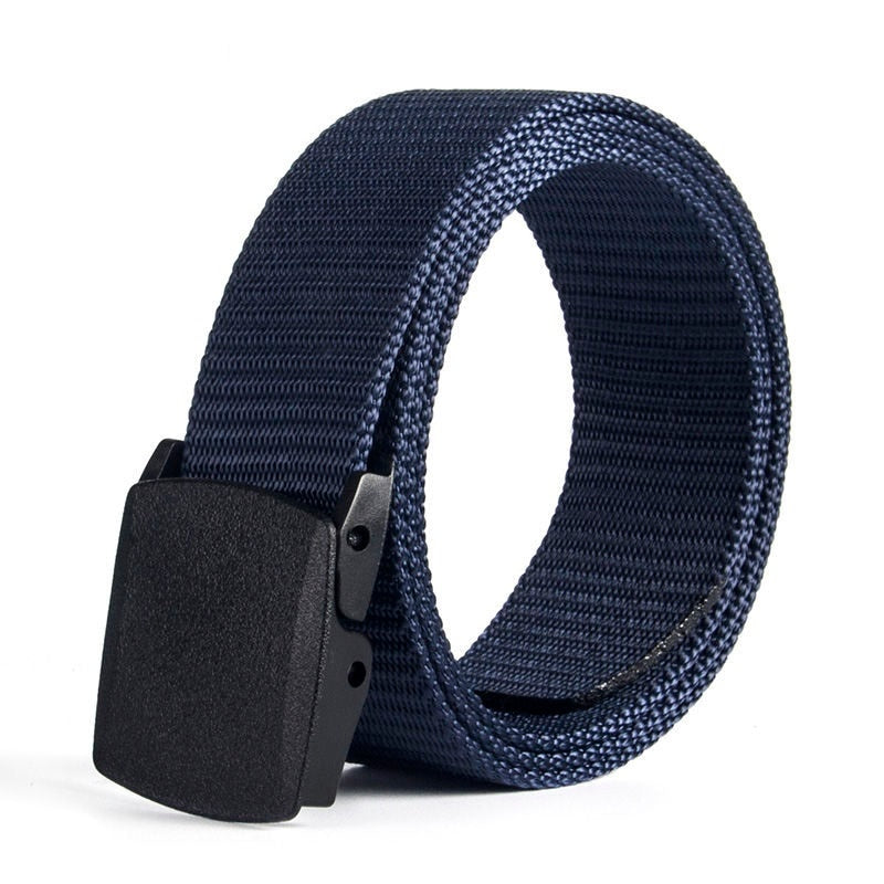 Mens Nylon Webbing Belts Canvas Casual Fabric Tactical Belt High Quality Accessories Military Jeans Army Waist Strap HB041