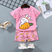 Children's Sets mother Kids Clothes Boys Girl T-shirt Shorts 2PCS Summer Cotton Short sleeve Baby Children Clothing Toddler Suit