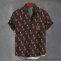 Men's linen short sleeved shirt, a simple, clean, casual, comfortable, and fashionable button top, new collection for summer 202