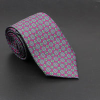 Super Soft Bohemian Silk Ties Men's Fashion 7.5cm Necktie For Men Wedding Business Meeting Gravata Colorful Novelty Printing Tie
