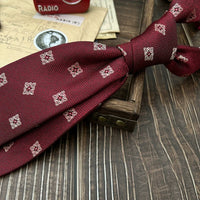 New Trendy Navy Brown Neckties For Men 7cm Formal Business Silk Neck Tie Shirt Suit Cravat Tuxedo Wedding Party Daily Wear Gifts
