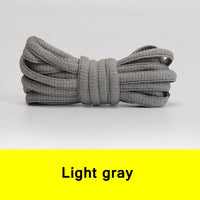 Oval Sneakers Shoe Laces Semicircle Sports Shoelaces Classic Round Shoelace Adult Unisex Woven Casual Boots Laces Shoestrings
