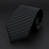 New Style Fashion Jacquard Paisley Striped Necktie For Men 7cm Dark Blue Black Formal Business Party Skinny Slim Cravat Tie Gift