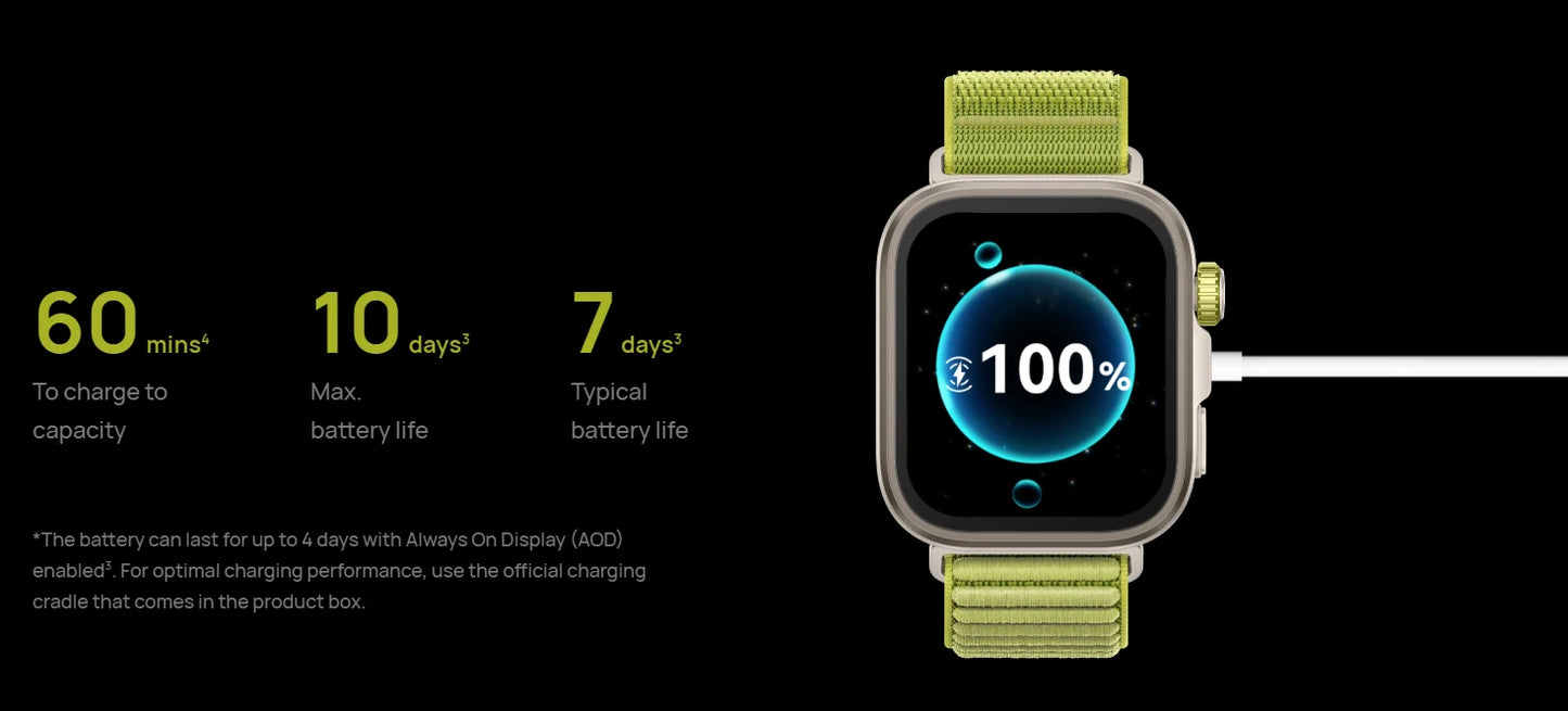 HUAWEI Watch Fit 4 Pro Smartwatch,1.82 inch AMOLED Display,Sapphire Glass,ECG,Heatrate Tracking,compatible with iOS and Android