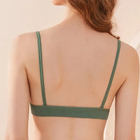 Seamless Tube Top Bra Backless Non-Wire Underwear Sexy Lingerie Women's Crop Top with Removable Pads Sports Bralette