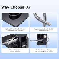 1Pcs Child Safety Lock - Multi-functional Cabinet Locks No Drill Needed for Refrigerator Lock Drawer& Closet  Window Lock Baby