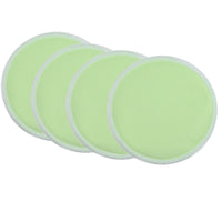 4Pc Rayon Made from Bamboo Nursing Breast Pads Washable & Reusable Breastfeeding Nursing Pads