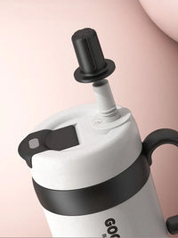 304 Stainless Steel Insulated Water Bottle 620/720ml Car Ice Cup Thermos Straw Cup Coffee Tumbler Cold and Hot Vacuumm Cup