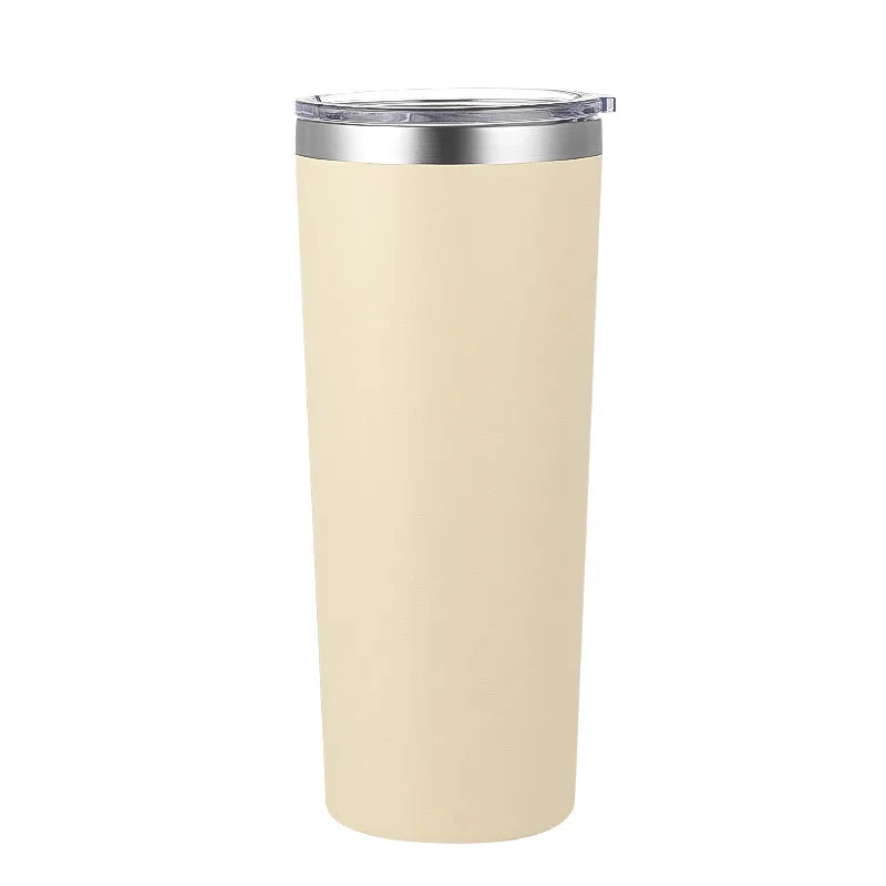 Steel Double Wall Coffee Mug 12oz 22oz Water Drinking Mug 350ml 650ml Insulated Thermos Office Car Vacuum Flask