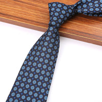 New 8CM Printing Ties For Men Necktie Paisley Floral Designer Scarf Tie For Groom Business Wedding Party