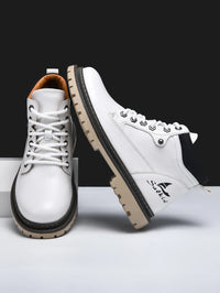 Handmade Men Boots Ankle Winter Leather Shoes Autumn Outdoor Hiking Boots Sneakers Hombres Botas High Top Footwear Anti Slip