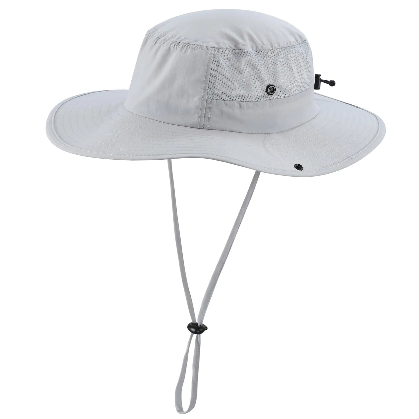 Connectyle UPF50+ Mens Sun Hat Wide Brim Adjustable Womens UV Protection Beach Bucket Hat for Fishing Hiking Snap Up Cowboy Hat