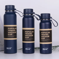 1PCS Stainless Steel Thermos with Tea Filter Double Wall Vacuum Flask Sports Outdoor Fitness Thermal Bottle Insulation Cup